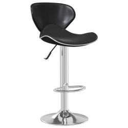 Tabouret de bar Noir Similicuir 
