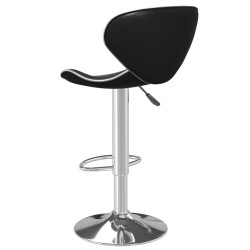Tabouret de bar Noir Similicuir 