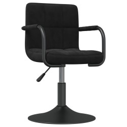 Tabouret de bar Noir Velours 