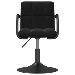 Tabouret de bar Noir Velours 