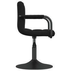 Tabouret de bar Noir Velours 