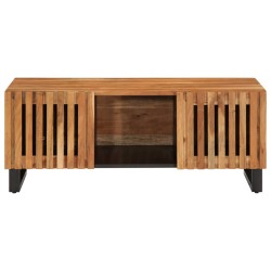 Table basse 100x55x40 cm bois massif d'acacia 