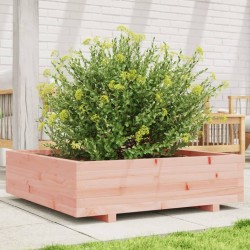 Jardinière 90x90x26,5 cm bois massif douglas 