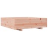 Jardinière 90x90x26,5 cm bois massif douglas 