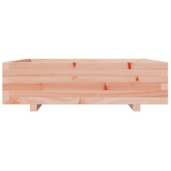 Jardinière 90x90x26,5 cm bois massif douglas 