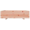 Jardinière 90x90x26,5 cm bois massif douglas 