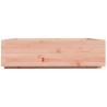 Jardinière 90x90x26,5 cm bois massif douglas 