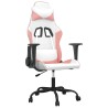 Chaise de jeu Blanc et rose Similicuir 