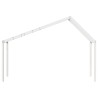 Toit de lit pour enfants 203x95,5x142 cm bois de pin massif 