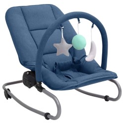 Transat pour bébé Bleu marine Acier 