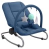 Transat pour bébé Bleu marine Acier 