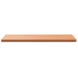 Dessus de table 80x80x2,5 cm carré bois massif de hêtre 