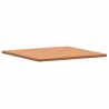 Dessus de table 80x80x2,5 cm carré bois massif de hêtre 