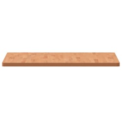 Dessus de table 80x80x2,5 cm carré bois massif de hêtre 