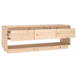 Meuble TV 110,5x34x40 cm Bois de pin massif 