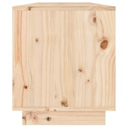 Meuble TV 110,5x34x40 cm Bois de pin massif 
