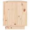 Meuble TV 110,5x34x40 cm Bois de pin massif 