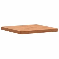 Dessus de table 60x60x4 cm carré bois massif de hêtre 