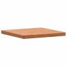 Dessus de table 60x60x4 cm carré bois massif de hêtre 