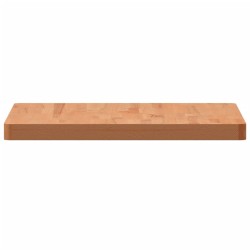 Dessus de table 60x60x4 cm carré bois massif de hêtre 