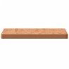 Dessus de table 60x60x4 cm carré bois massif de hêtre 