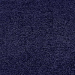 Serviettes de bain 10 pcs bleu marine 100x150 cm 100% coton 