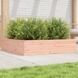 Jardinière 100x100x23 cm bois massif de douglas 