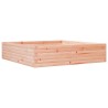 Jardinière 100x100x23 cm bois massif de douglas 