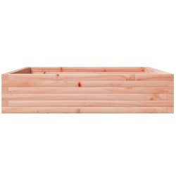 Jardinière 100x100x23 cm bois massif de douglas 