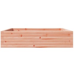 Jardinière 100x100x23 cm bois massif de douglas 