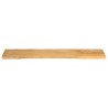 Dessus de table 180x40x2,5 cm bord vivant bois massif manguier 