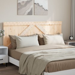 Tête de lit 180x104 cm bois massif de pin 