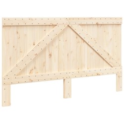 Tête de lit 180x104 cm bois massif de pin 