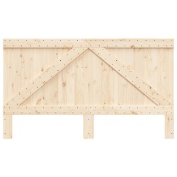 Tête de lit 180x104 cm bois massif de pin 