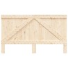 Tête de lit 180x104 cm bois massif de pin 