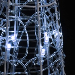 Cône lumineux décoratif pyramide LED Acrylique Blanc froid 