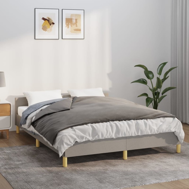 Couverture lestée avec housse Gris 150x200 cm 7 kg Tissu 