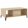 Table basse Chêne sonoma 90x50x36,5 cm Bois d'ingénierie 