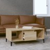 Table basse Chêne sonoma 90x50x36,5 cm Bois d'ingénierie 