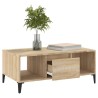 Table basse Chêne sonoma 90x50x36,5 cm Bois d'ingénierie 