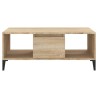 Table basse Chêne sonoma 90x50x36,5 cm Bois d'ingénierie 
