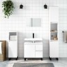 Armoire de salle de bain blanc brillant 65x33x60 cm 