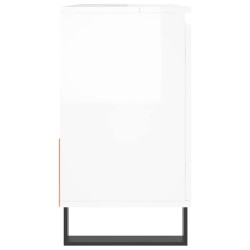Armoire de salle de bain blanc brillant 65x33x60 cm 