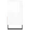 Armoire de salle de bain blanc brillant 65x33x60 cm 