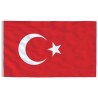 Drapeau de la Turquie et mât 6,23 m Aluminium 