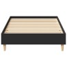 Cadre de lit sans matelas noir 100x200 cm bois d'ingénierie 