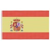 Drapeau de l'Espagne et mât 6,23 m Aluminium 