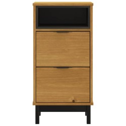 Table de chevet FLAM 40x35x80 cm bois de pin massif 