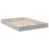 Cadre de lit sans matelas sonoma gris 120x190 cm 