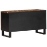 Meuble TV 80x33x46 cm bois de récupération et d'ingénierie 